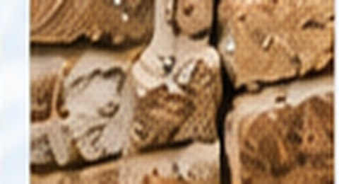 Example of deteriorated stone masonry